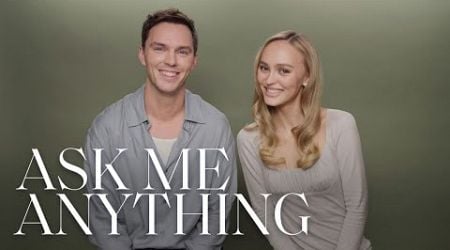 Lily-Rose Depp &amp; Nicholas Hoult Reflect on Their Worst Fashion Phases | Ask Me Anything | ELLE