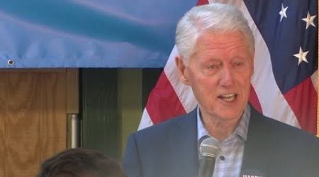 Bill Clinton is hospitalized with a fever but in good spirits, spokesperson says