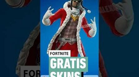 Dit zijn de gratis Fortnite Kerst Skins met Kerstman Snoop Dogg! #fortnite #gaming