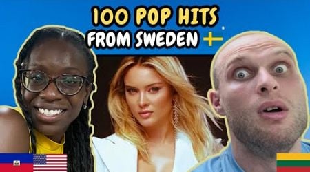 REACTION TO 100 Pop Hits from Sweden (1974-2024) | FIRST TIME WATCHING