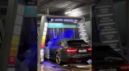 New Audi Rs6 #audi #rs6 #carwash #fyp #shorts #lithuania #vilnius #ainava #love