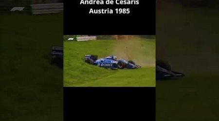 Andrea de Cesaris Austria 1985 #f1 #f1edit #formula1