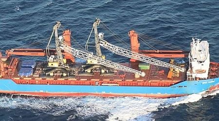 A Russian cargo ship that may have been part of an evacuation run to Syria sank