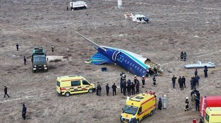 Dozens killed as Azerbaijan Airlines passenger plane crashes in Kazakhstan