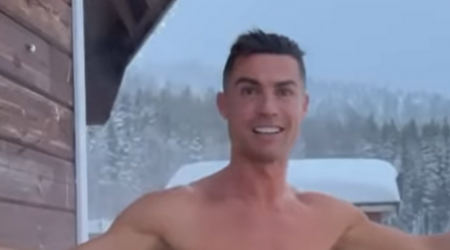 Cristiano Ronaldo enjoys Christmas in Lapland as Marcus Rashford sends message