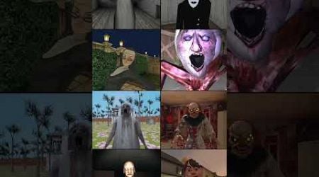 Granny Walkarms Mod Vs Nosferatu Vs Evil Nun 2 Vs Mom Spider Vs Slendrina The Forest Vs Death Park