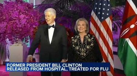 Bill Clinton discharged from hospital