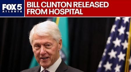 Former President Bill Clinton released from hospital | FOX 5 News