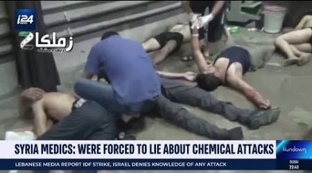 Syria doctors admit lying over Assad chemical attacks