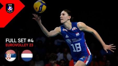 FULL 4th SET: Serbia vs Netherlands I CEV EuroVolley 2023 Semifinals I Christmas Special