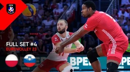 FULL 4th SET: Poland vs Slovenia I CEV EuroVolley 2023 Semifinals I Christmas Special