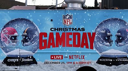 NFL on Christmas Day streaming and TV information, kick-off times and more