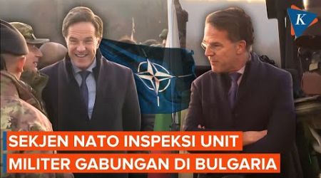 Dukung Penuh Ukraina, Sekjen NATO Inspeksi Unit Militer Gabungan di Bulgaria