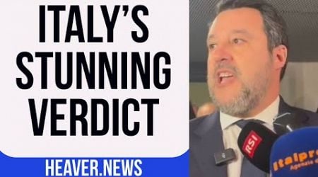 Italy Reaches Absolutely STUNNING Verdict