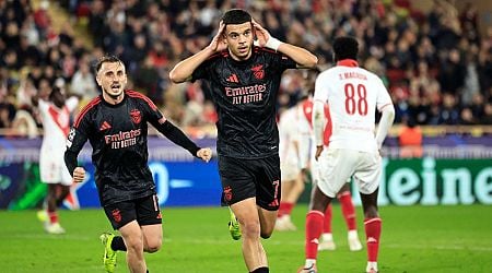 Monaco - SL Benfica: Tor zum 2:3 durch Amdouni in der 88. Minute