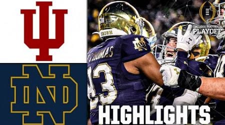 CFP First Round: Indiana Hoosiers vs. Notre Dame Fighting Irish | Full Game Highlights | ESPN CFB