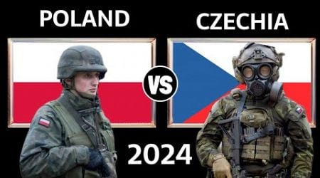 Poland vs Czech Republic Military Power Comparison 2024 | Czechia vs Poland Military Power 2024