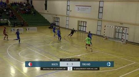 Malta Futsal vs Finland Futsal