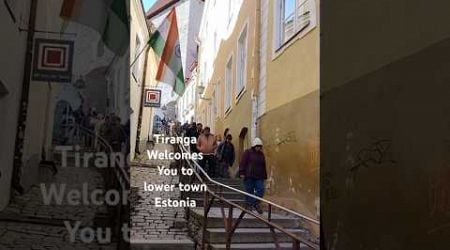 #Tiranga at lower town Estonia#vision voyage#Travel