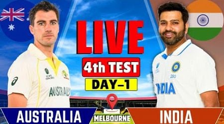 India vs Australia, 4th Test, Day 1 | IND vs AUS Live Match | Live Cricket Match Today | IND VS AUS