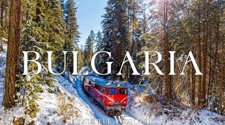 Bulgaria 4K - Captivating Winter Landscapes and Snowy Mountain Charm - Peaceful Piano Music