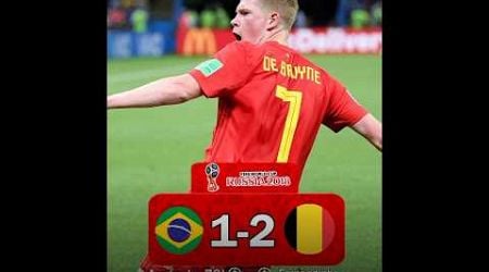 Brazil - Belgium { 2018 World Cup , Quarter Finals } #belgium #brazil #worldcup