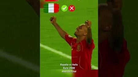 Spain vs Italy Euro 2008 Penalty Shoot-out #football #goals #footballshorts