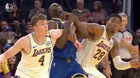 Draymond Green gets meme treatment for ridiculous flop vs. Lakers