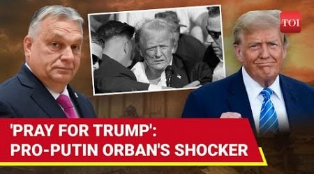 Pro-Putin Orban Hints At Another Trump Assassination Bid: Hungary PM Drops Bombshell | Watch