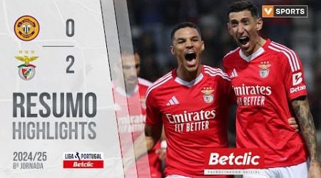 Resumo: Nacional 0-2 Benfica (Liga 24/25 #8)