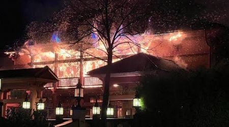 Brand op kerstmarkt in Oberhausen