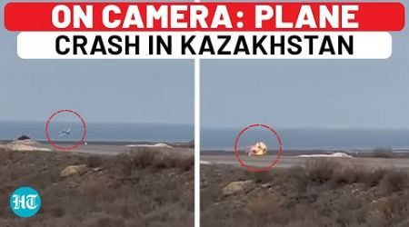 On Cam: Plane Crash In Kazakhstan; Was Flying From Baku To Grozny In Russia