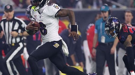 Lamar sets QB rushing record as Ravens steamroll Texans