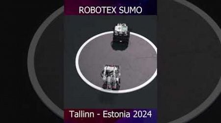 Robotex Tallinn - Estonia 2024 Lego Sumo #house_of_robots #lego #legorobotics #sumo #sumolego