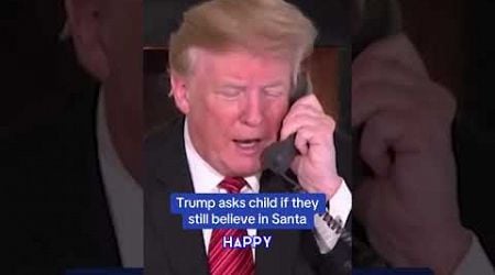 Trump asks child if they still believe in Santa in resurfaced video