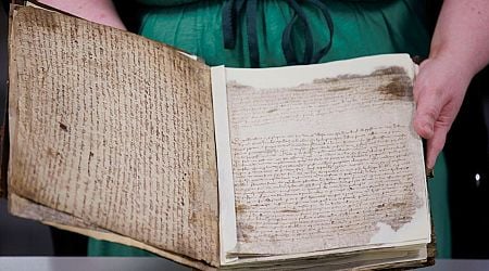 Work underway to conserve and digitise one of Ireland's oldest paper documents