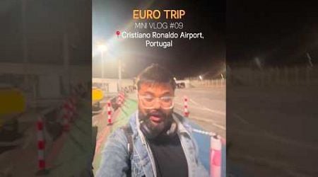 #08 Portugal ke RONALDO Airport pe itni bhasad ho gayi #shorts