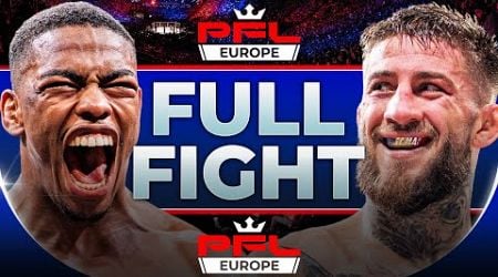 THE BELGIAN BOMBER RETURNS! | Patrick Habirora v Catalin Safta | Full Fight | PFL Europe 4 2024