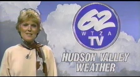 62 WTZA-TV Hudson Valley Weather - Suzan Bartolomeo Photo (November 1987)