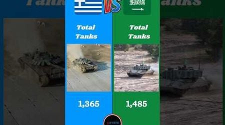 Greece Vs Saudi Arabia Military Comparison || #greece #saudiarabia #battle #arab #europe