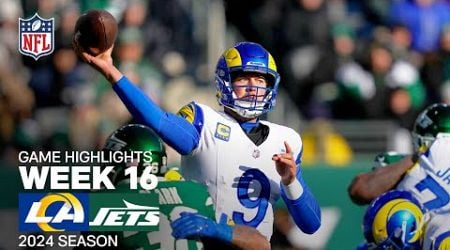 Los Angeles Rams vs. New York Jets | 2024 Week 16 Game Highlights