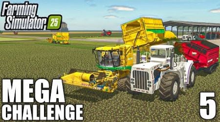 MEGA Equipment Challenge - Timelapse #5 | Farming Simulator 25