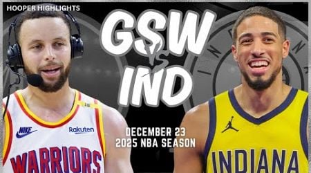 Golden State Warriors vs Indiana Pacers Full Game Highlights | Dec 23 | 2025 NBA Season