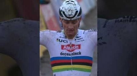 Van Der Poel fa 2 su 2.Domina anche a Gavere nel Ciclocross #sports #vanderpoel #cycling #ciclocross