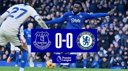 EVERTON 0-0 CHELSEA: Premier League highlights