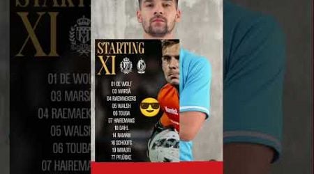 Sandy Walsh di Starting Line Up | KV Mechelen vs Standard Liege #timnasindonesia #bola #shorts