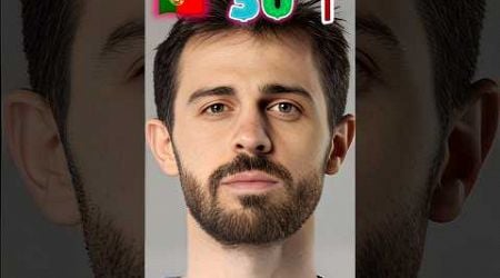 Bernardo Silva Before and Now #bernardo_silva #bernardosilva #player #football #portugal #stiif_gm