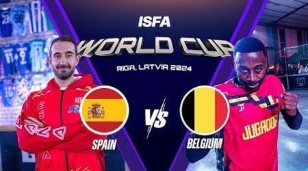 Spain v Belgium (Round of 16) | ISFA World Cup 2024 - Street Football 3v3