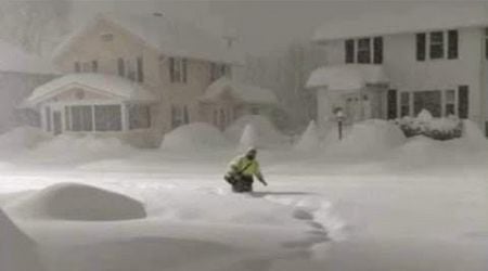 Cars and homes disappeared! Incredible scenes of chaos in snowy Italy!