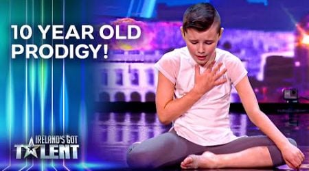 10 Year Old Prodigy SHOCKS With His Act! | Ireland&#39;s Got Talent